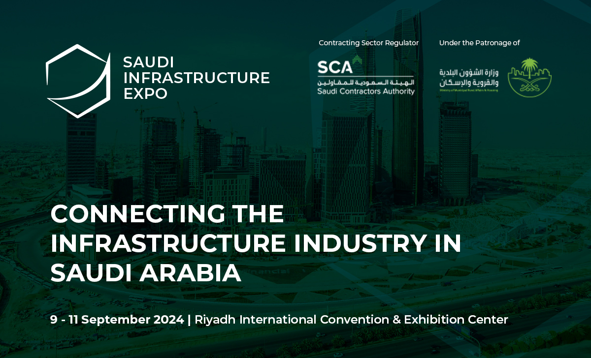 Saudi Infrastructure Expo 24 26 September 2024 Riyadh